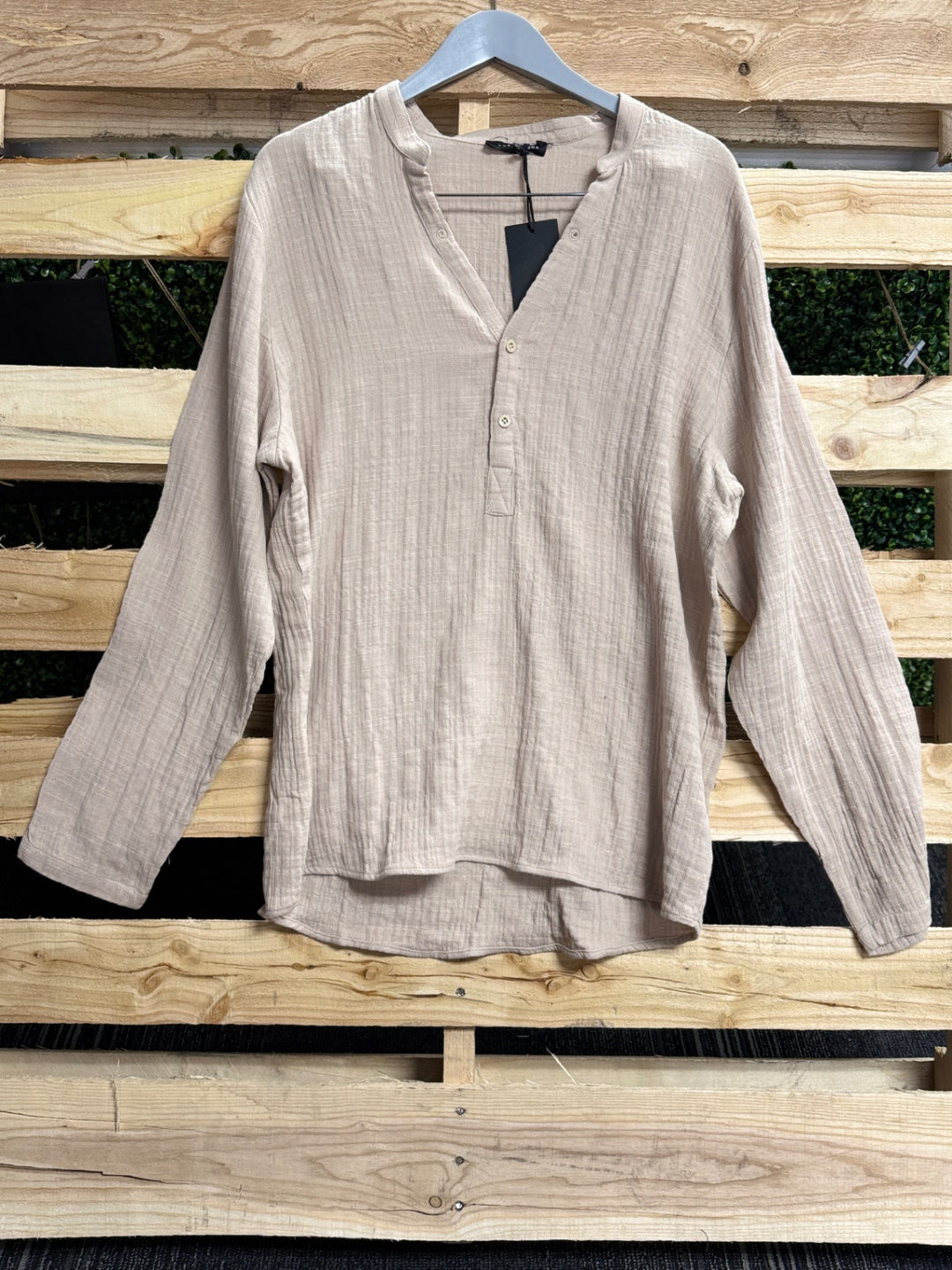 Ron Tomson XL Shirt Beige