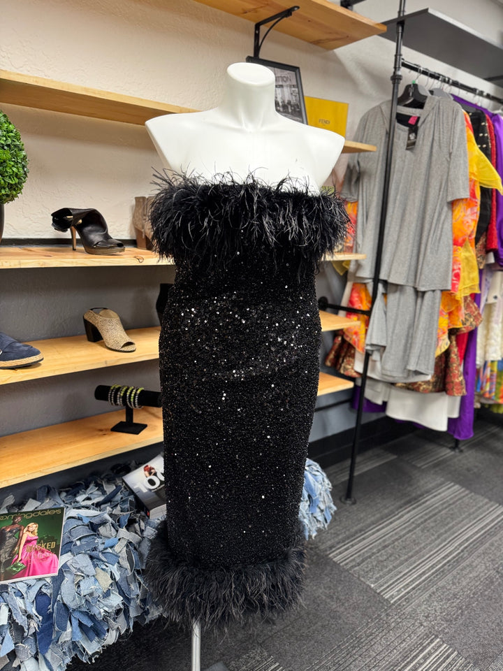 Nadine Merabi Dress 12 Black