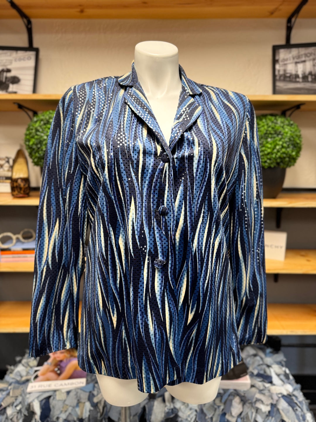 Mesmerize Blazer XL Blue