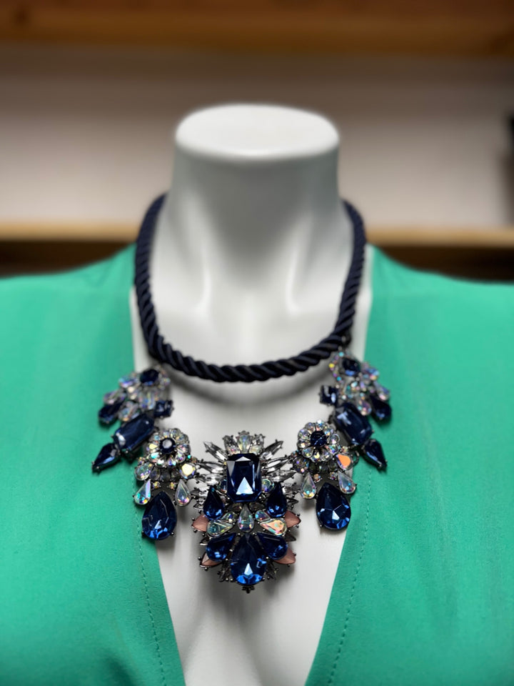 Gumbo Luxury Necklace One Size Blue
