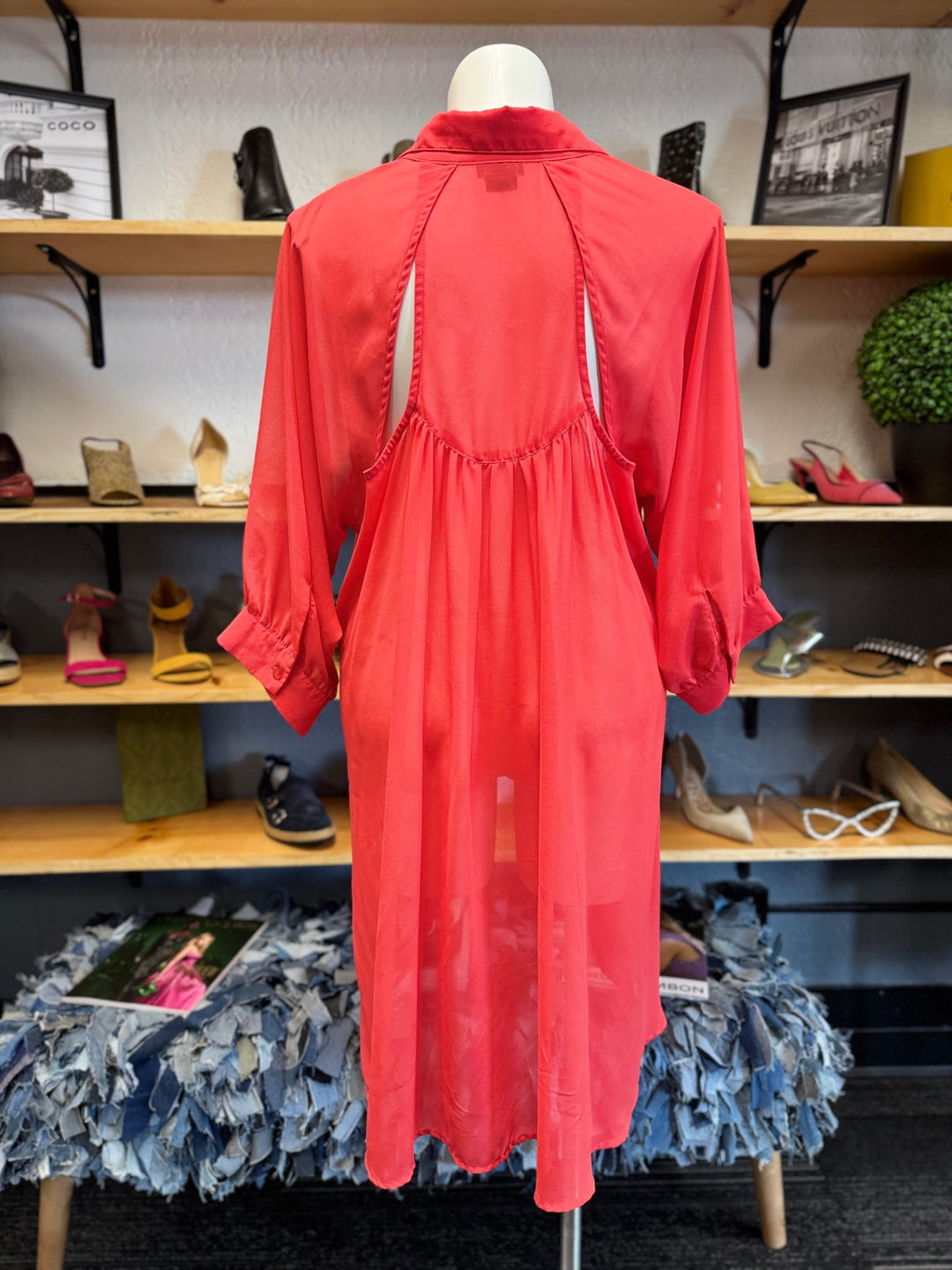 City Chic Dress XL Red