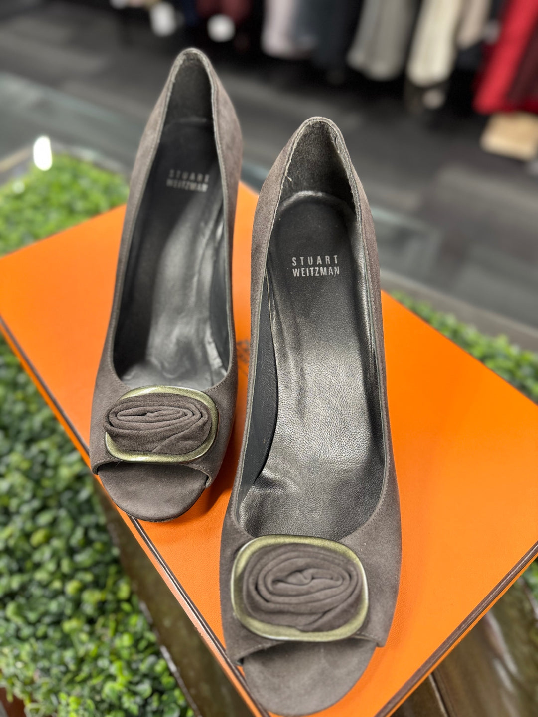 Stuart Weitzman High Heels 9.5 Gray