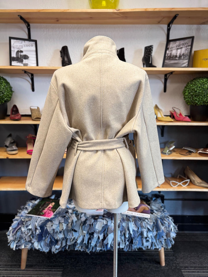 Fashion Nova Coat 3X Beige