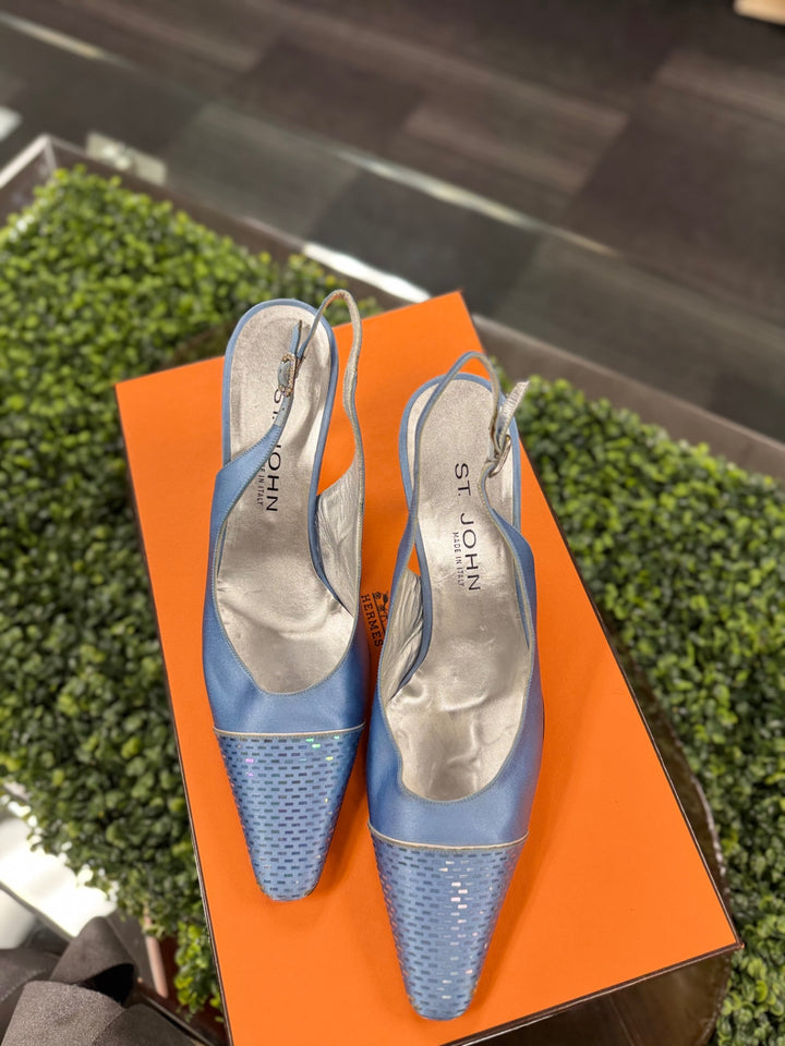 ST. John High Heels 9.5 Blue