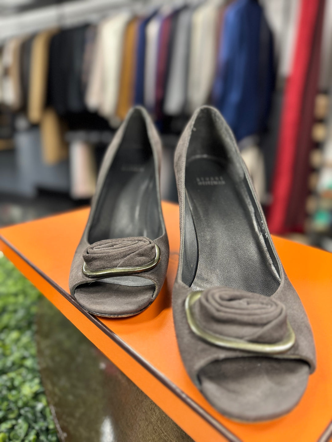 Stuart Weitzman High Heels 9.5 Gray