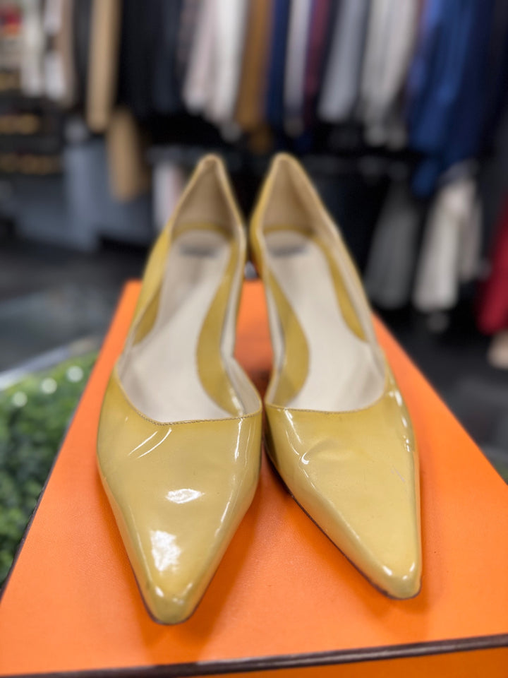 Arturo Chiang High-heeled shoes 9.5 Yellow