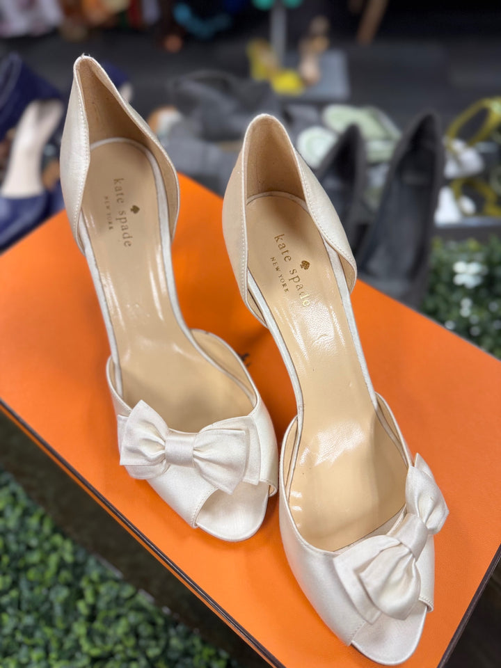 Kate Spade High Heels 9.5 Cream
