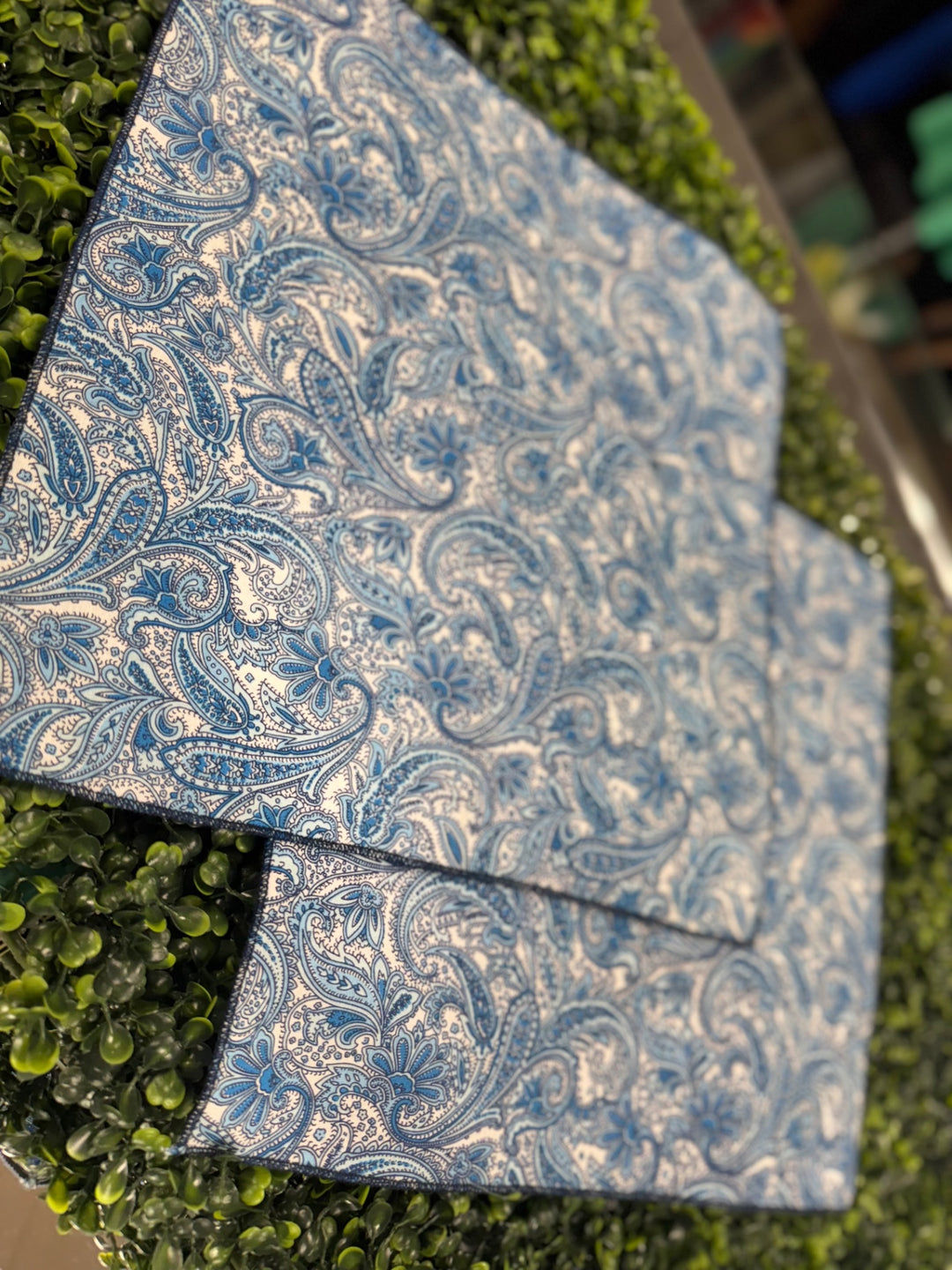 MGB Designs by Hamm Bandana Blue and white