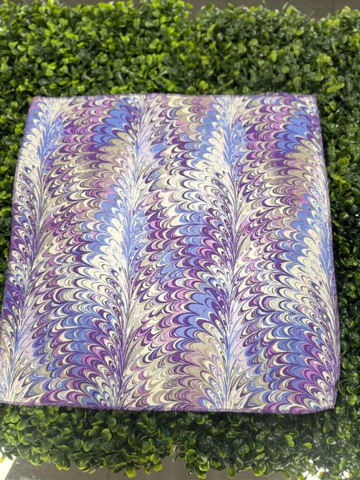 MGB Designs by Hamm Scarf Multicolored (Purple, Blue, Yellow)