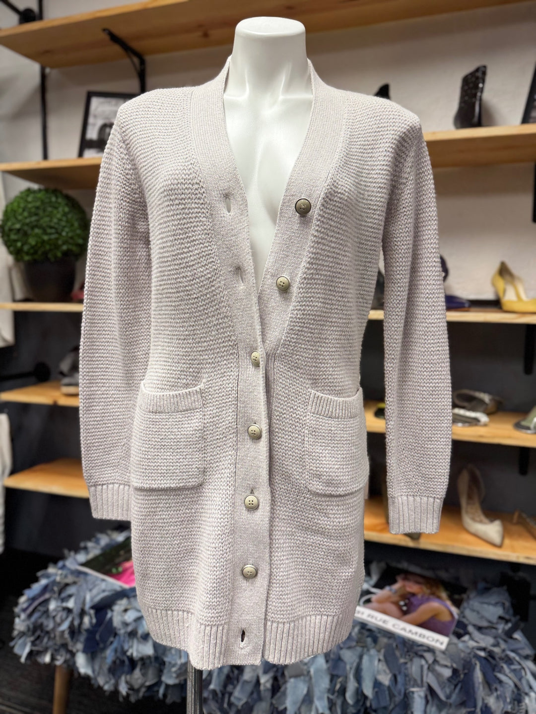 Cabi Cardigan XXS Grey
