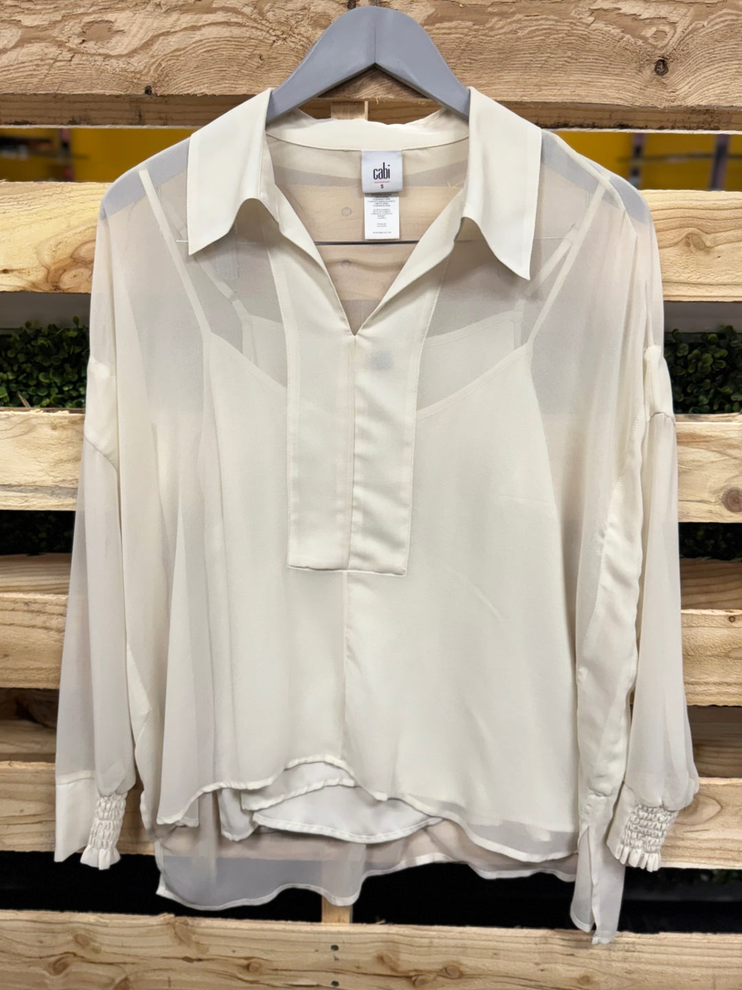 Cabi Blouse SM Cream