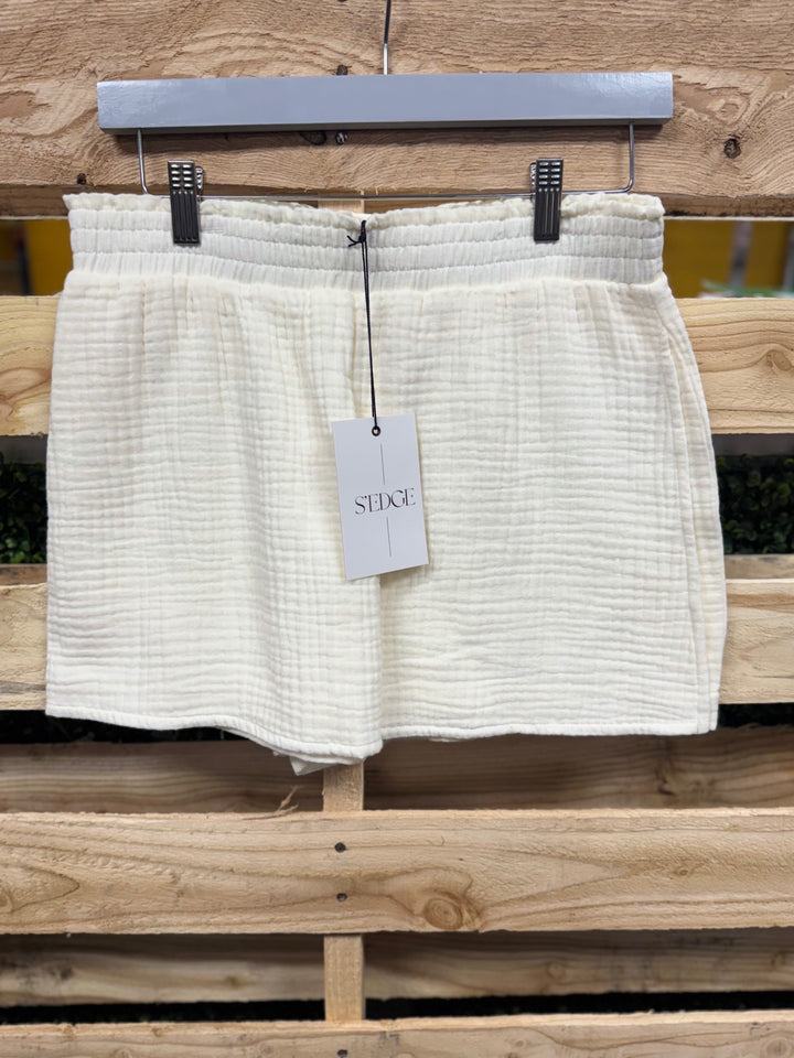 S'EDGE Shorts SM Cream/Off-white