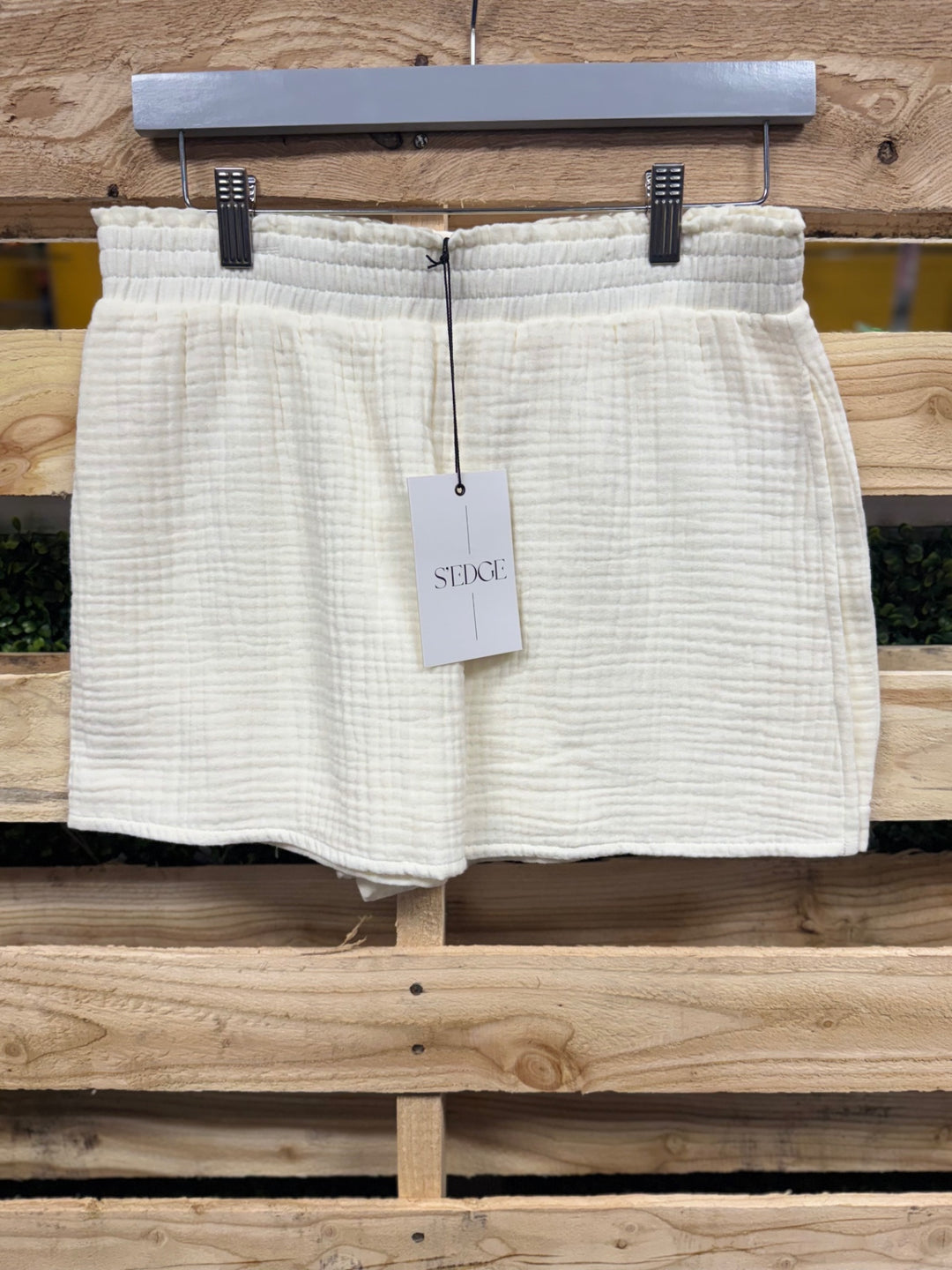 S'EDGE Shorts SM Cream/Off-white
