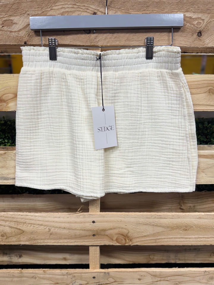 S'EDGE Shorts SM Cream/Off-white