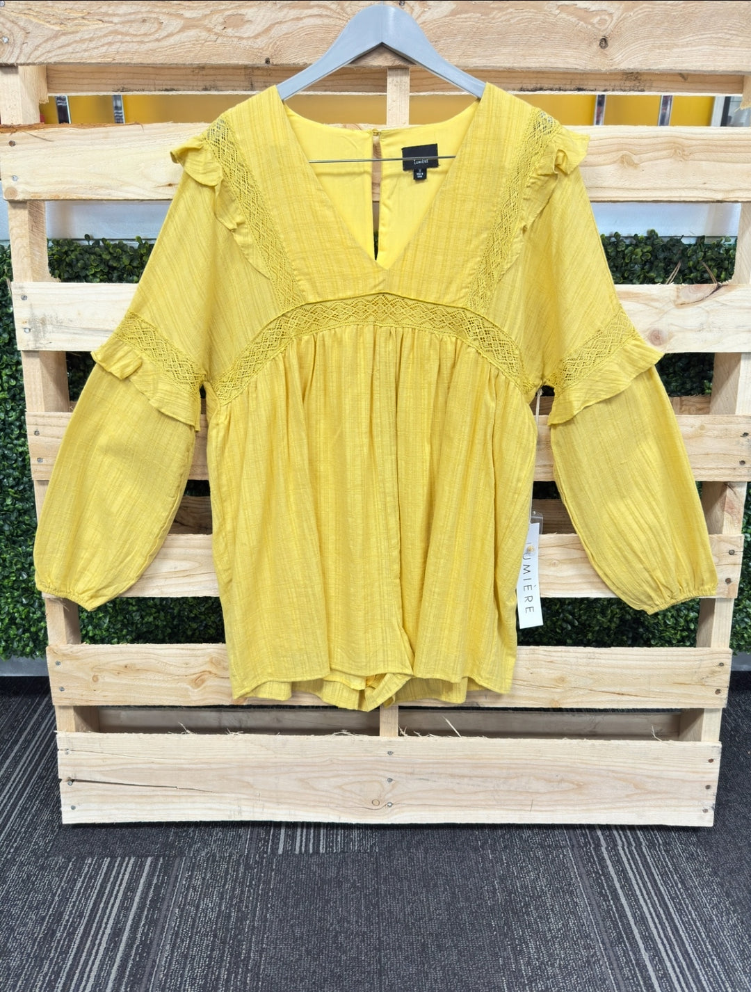 Lumiere Romper Med Yellow