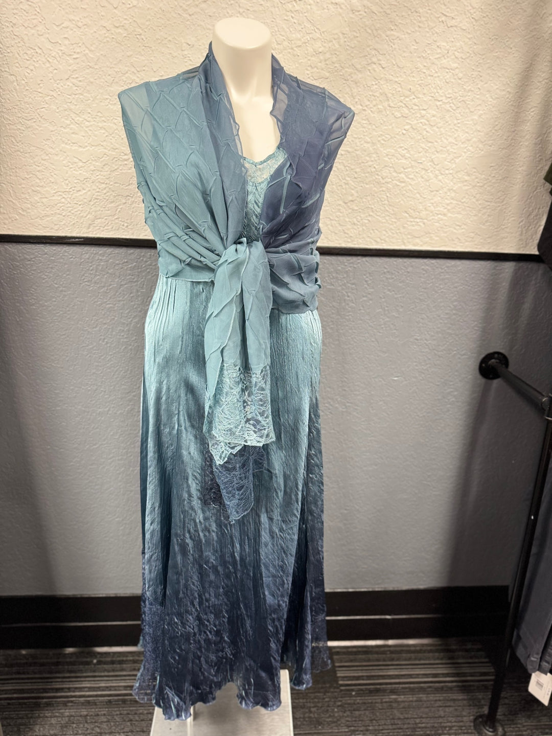 KOMAROW Long Dress MED Blue