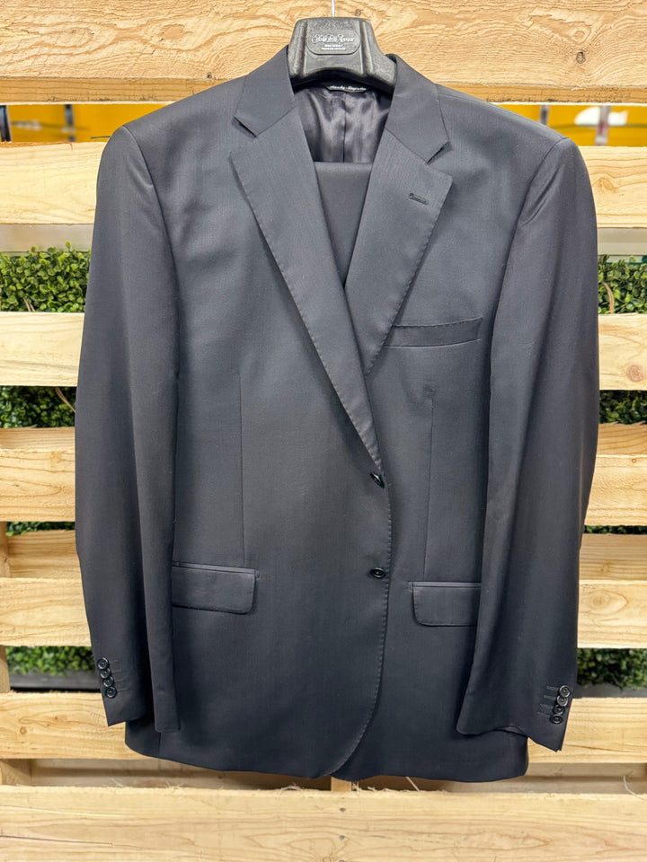 Ermenegildo Zegna Men's Suit 46L Black