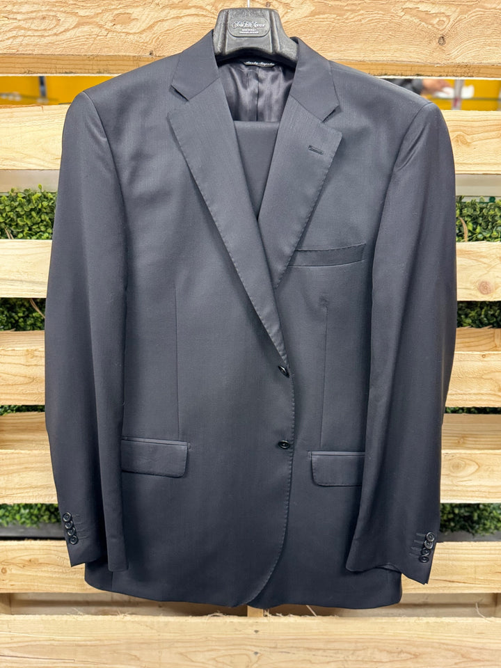 Ermenegildo Zegna Men's Suit 46L Black