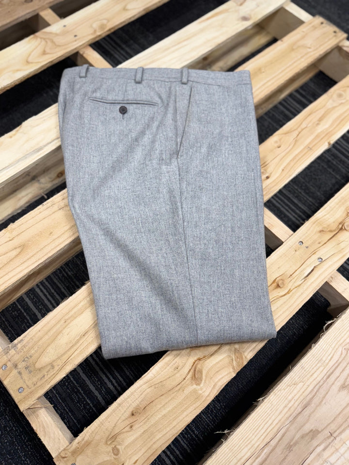 Gumbo Luxury Trousers 38W x 38L Light Gray