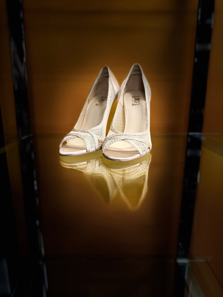 JLo High Heels 7M Beige