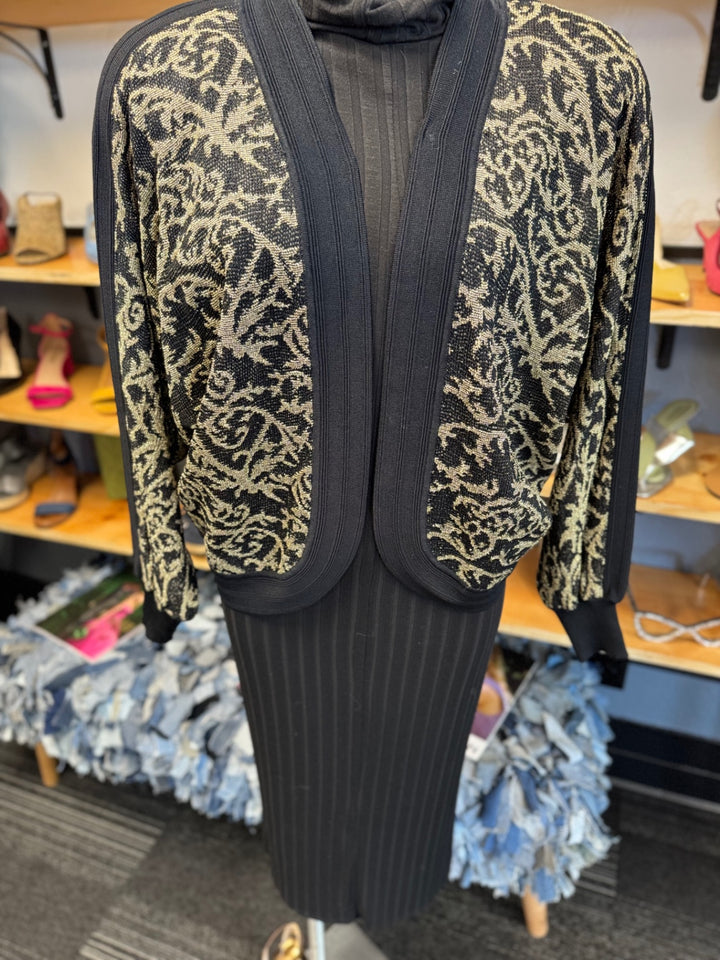 Yoo Sang Sook Jacket Med Beige and black