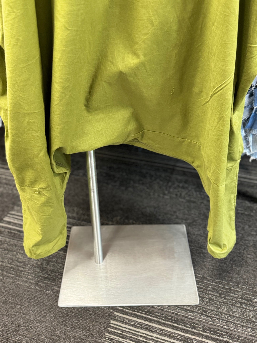 Gumbo Luxury Couture Linen Jumpsuit One Size Green