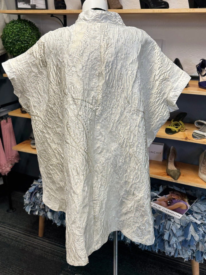 Gumbo Luxury Couture Women's Coat One Size Cream/Off-white