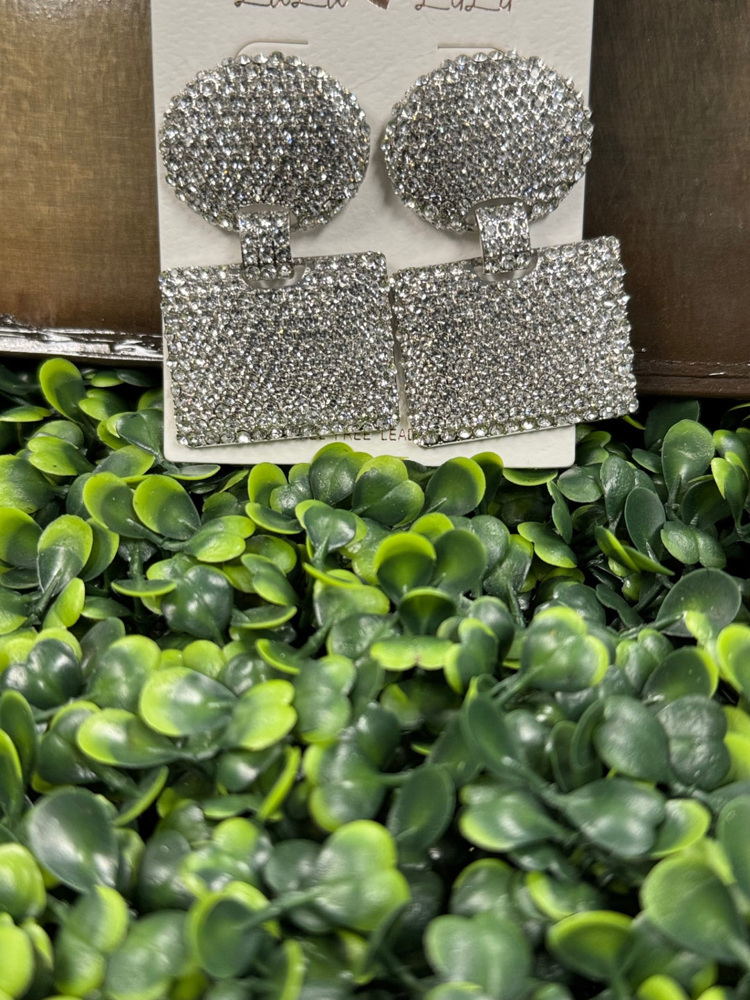 Gumbo Lux Jewelry Silver Earrings 