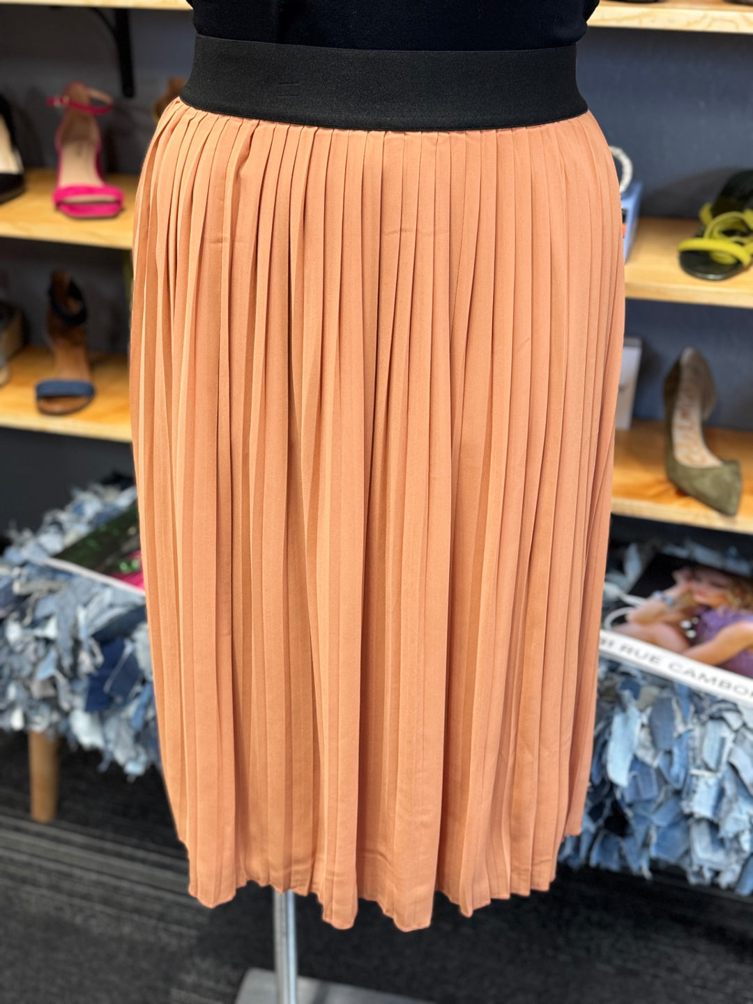 Gumbo Lux Couture Women's Skirt Peach