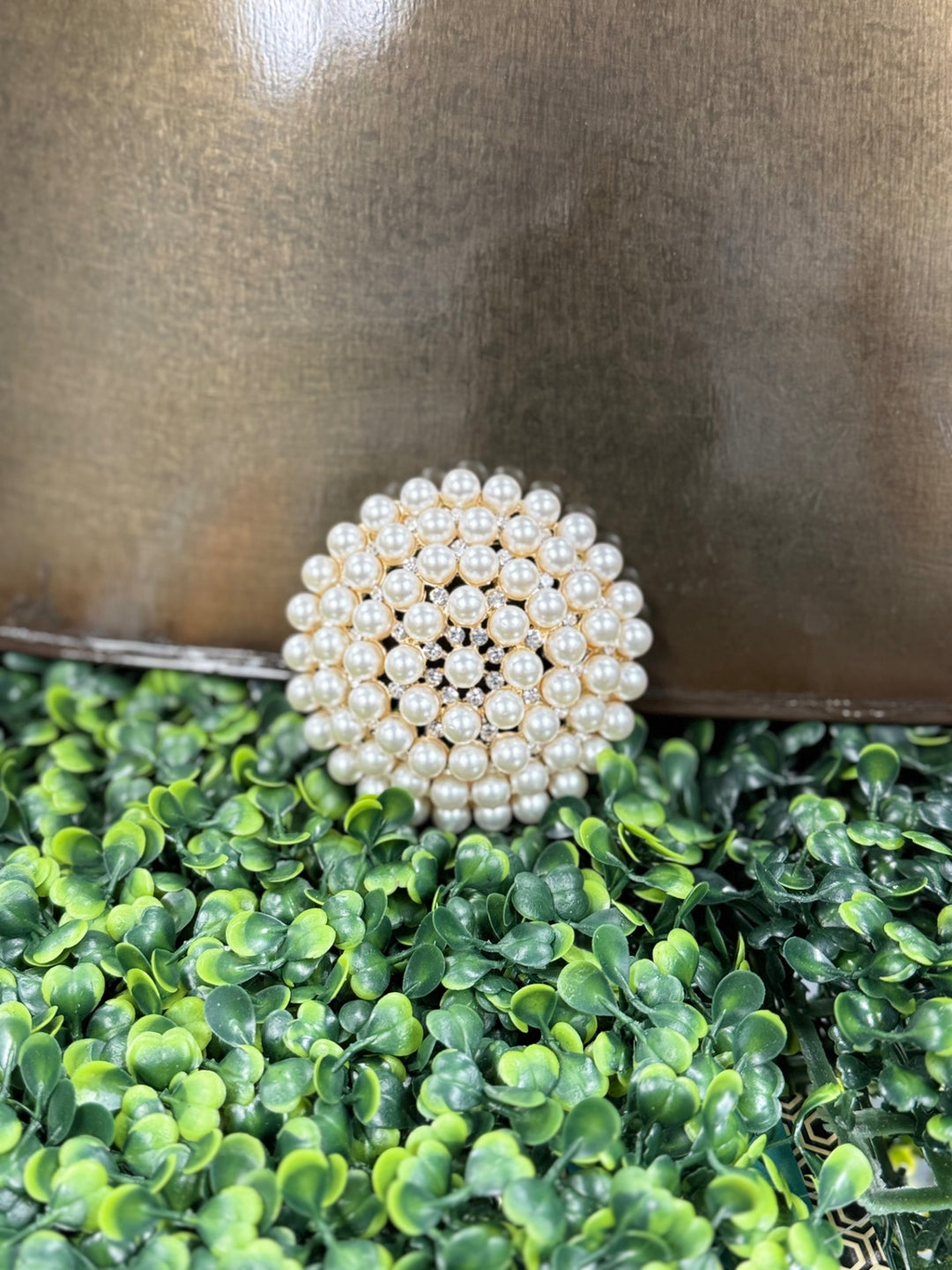 Gumbo Lux Jewelry Women's Accessories Cream/White and Gold