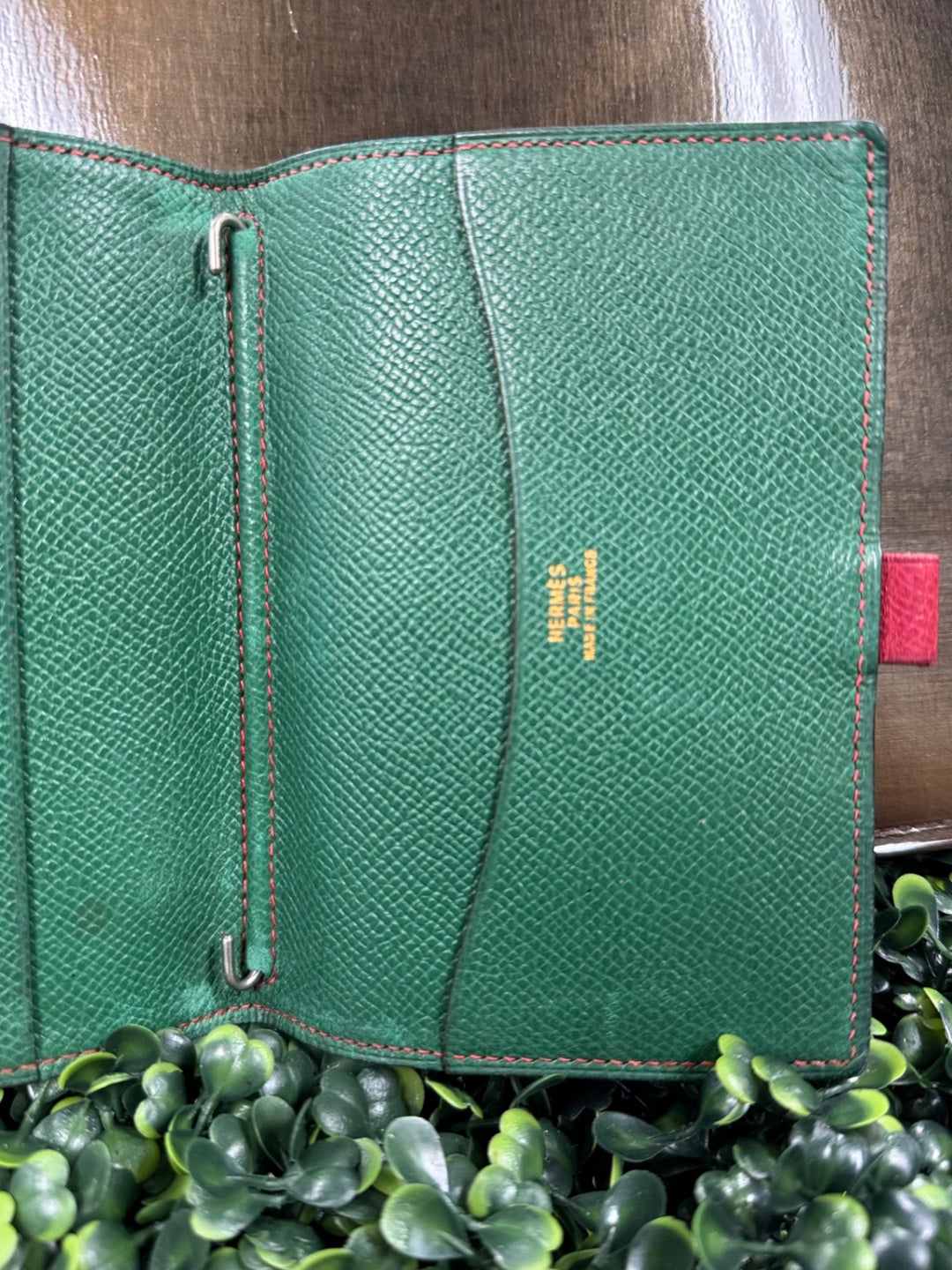 Hermes Agenda Red and Green