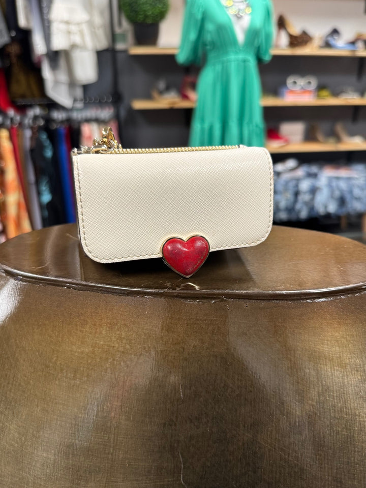 Kate Spade Heart Wallet  - Beige