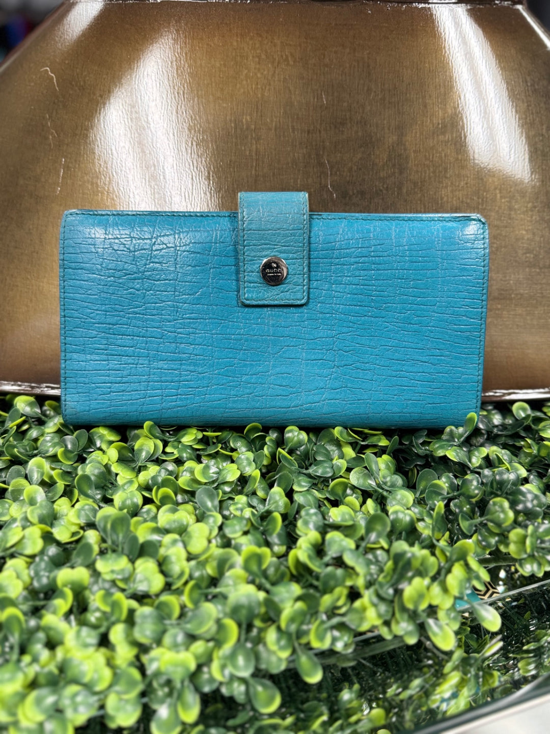 Gucci Women's Wallet Turquoise