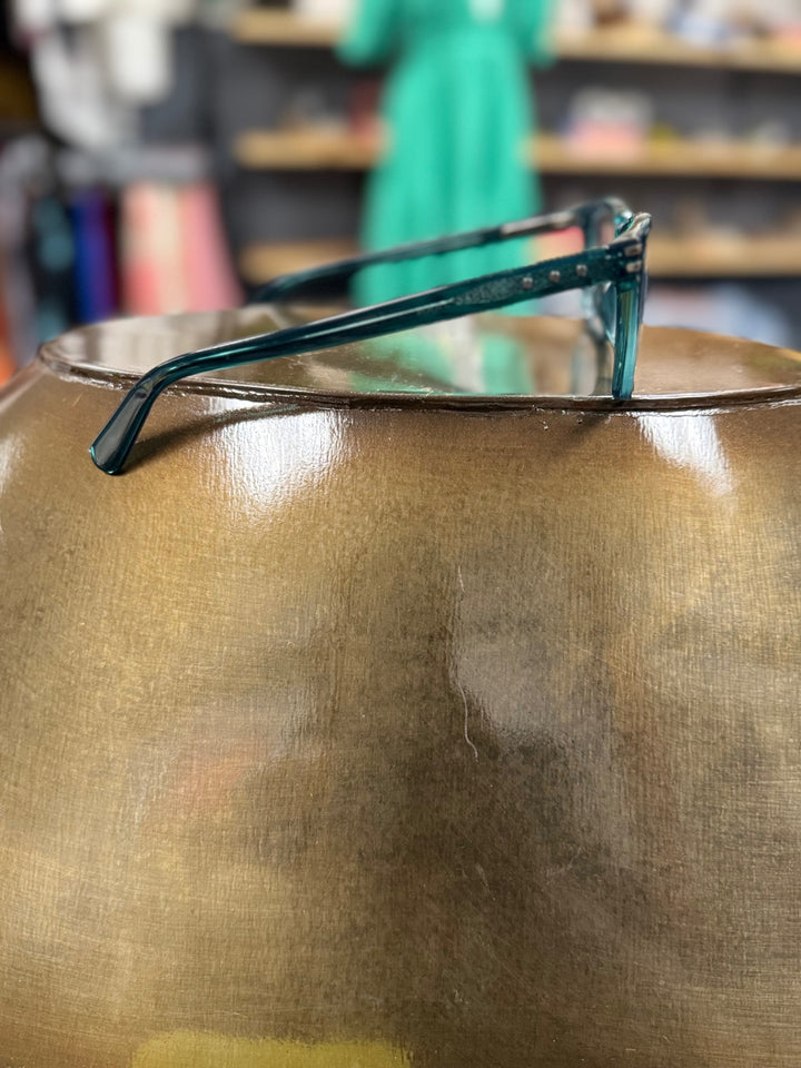 Marc Jacobs Women Sunglasses Black with hints of blue/green (likely transparent frame)