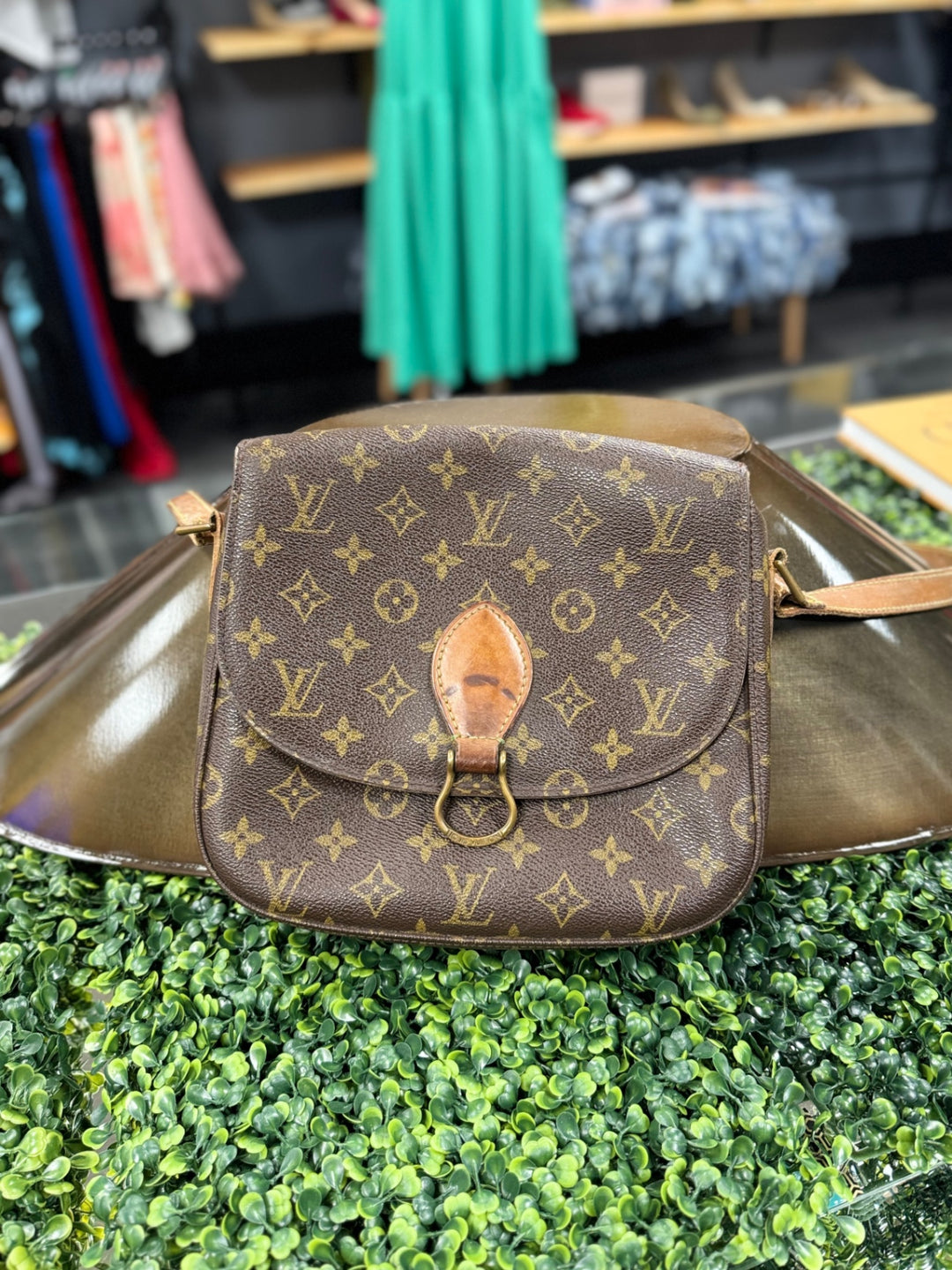 Louis Vuitton Women Shoes Brown with monogram pattern