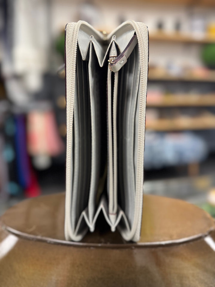 Kate Spade Silver Glitter Wallet 