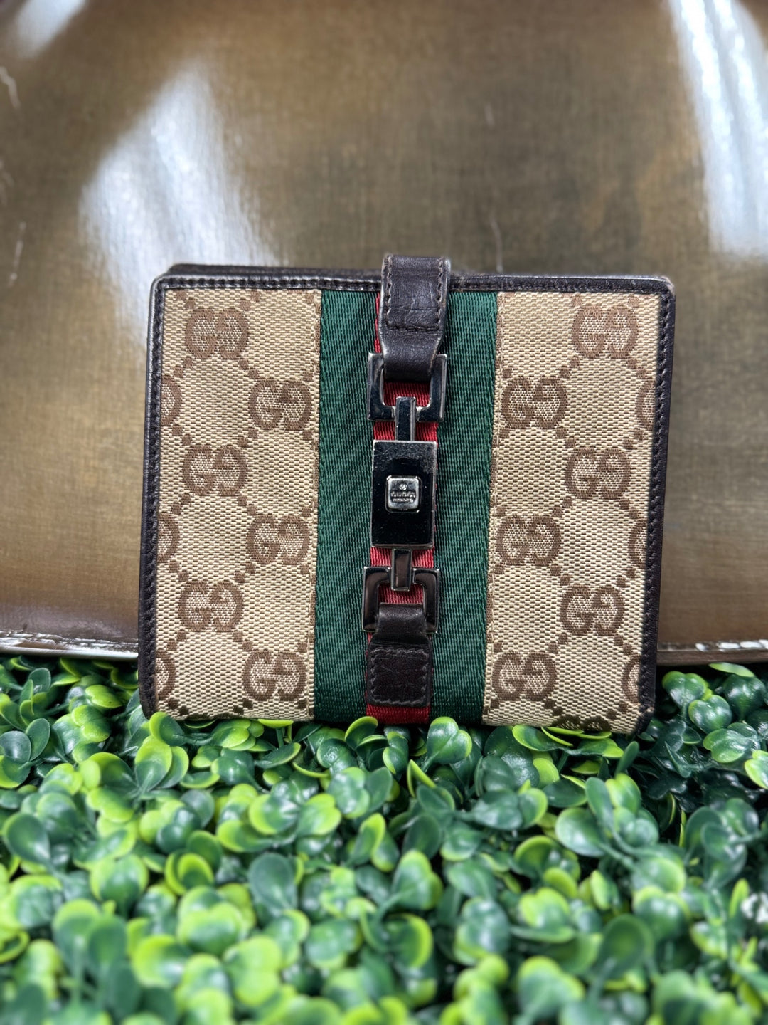 Gucci Women's Wallet Beige, Green, Red, Black