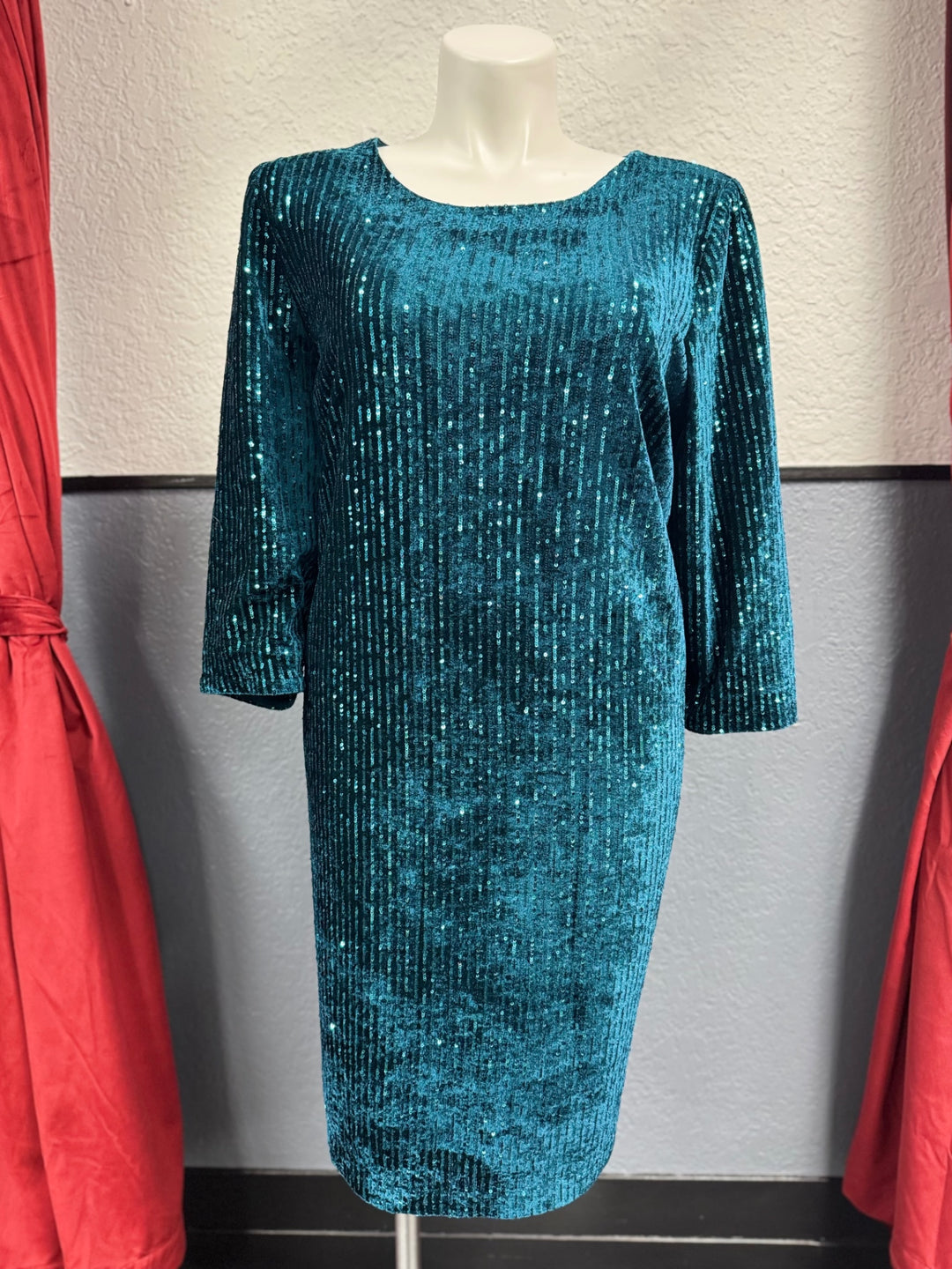 Lane Bryant Women's Dress 22 Teal