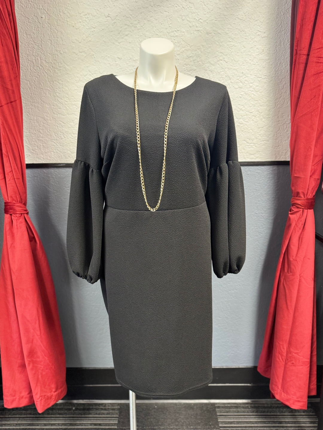 ELOQUII Women's Dress 24 Black
