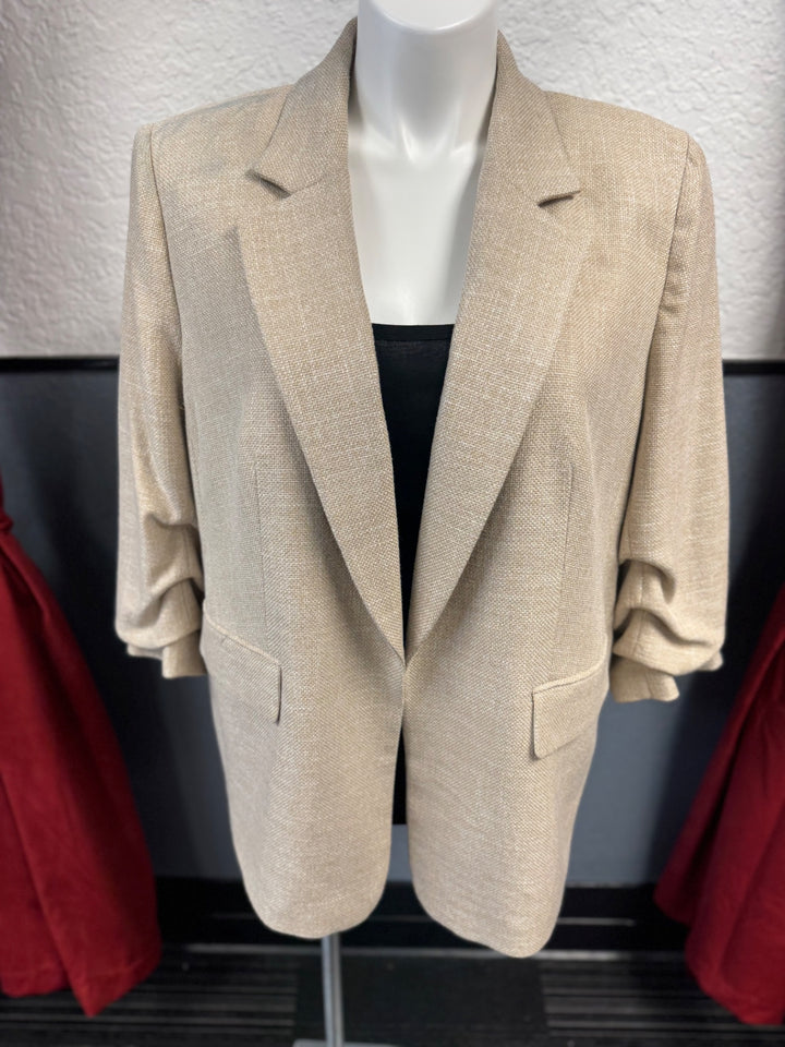 H&M Women Blazer XXL Beige