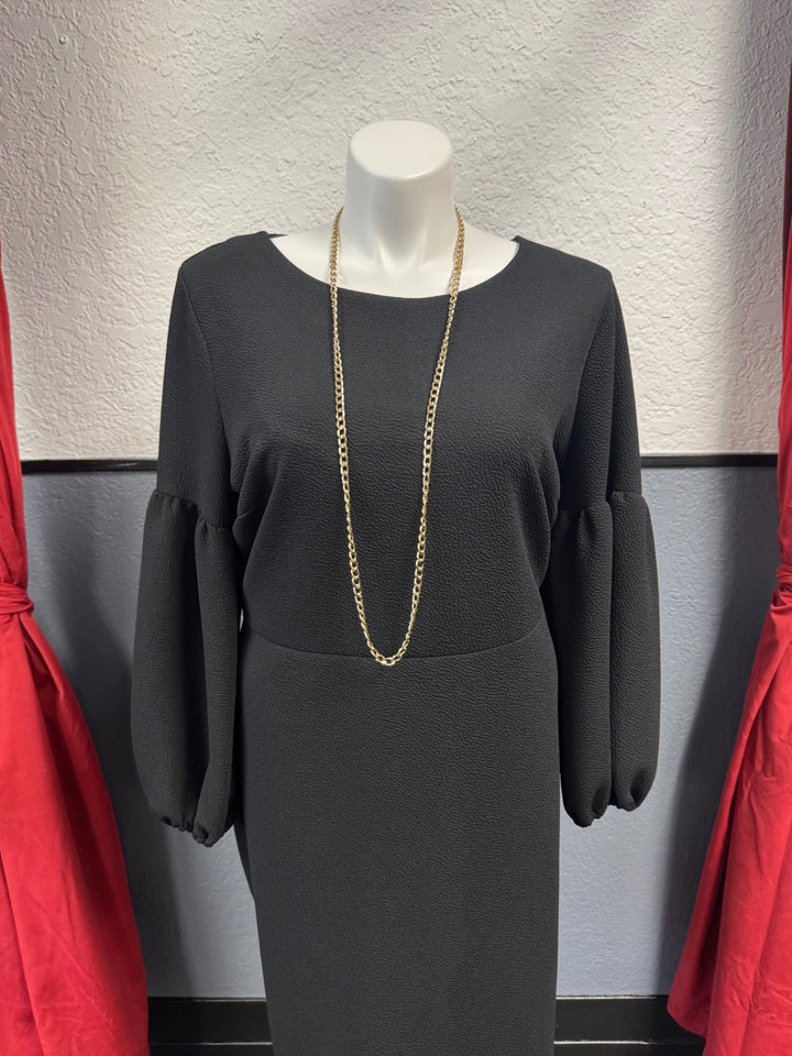 ELOQUII Women's Dress 24 Black