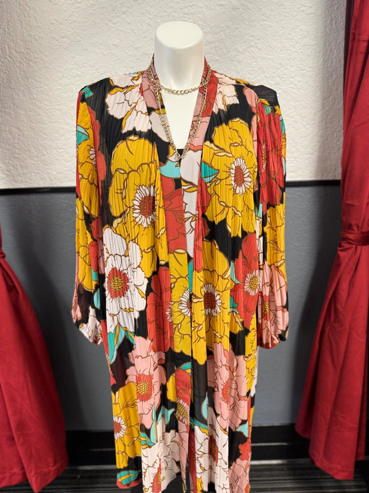 DR2 Women's Cardigan 3X Multicolor
