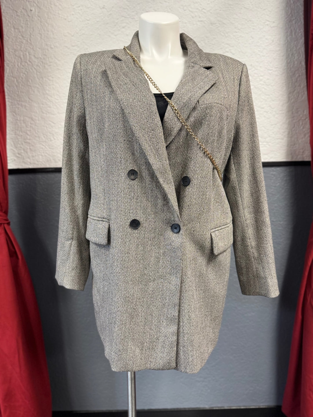 H&M Women’s Blazer XL Gray