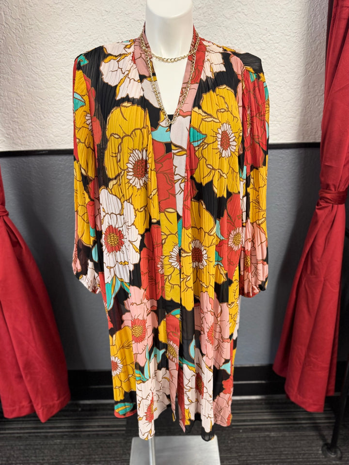 DR2 Women's Cardigan 3X Multicolor