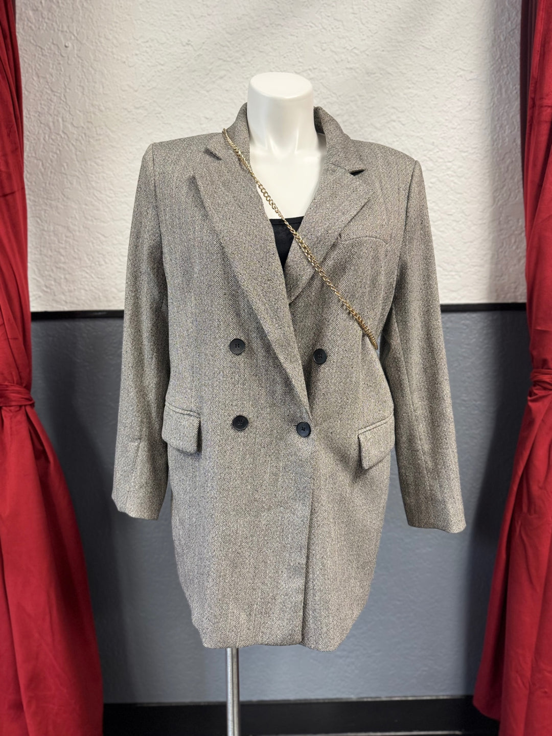 H&M Women’s Blazer XL Gray