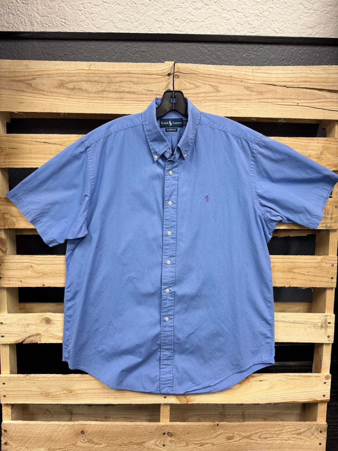 Ralph Lauren Men's Shirts LG Blue