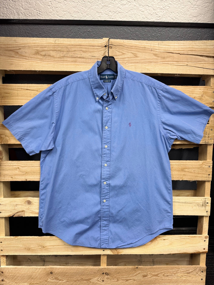 Ralph Lauren Men's Shirts LG Blue