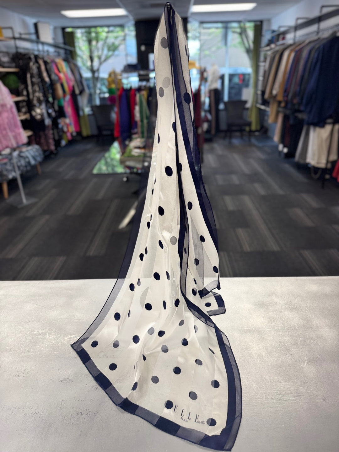 ELLE Paris Women Accessories White and Navy