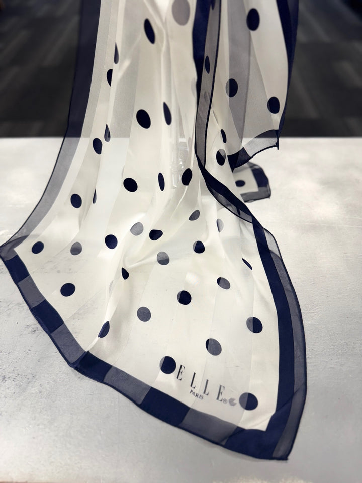 ELLE Paris Women Accessories White and Navy