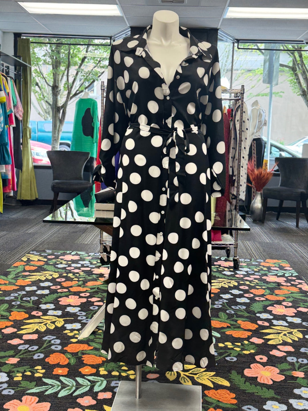 Gumbo Lux Couture Women's Dress 5X Black and White